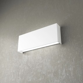 Applique Moderna Wally Metallo Bianco 2 Luci 2G11 30Cm