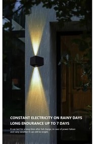 Immax 08489L - Lampada solare da parete LED con sensore LED/2W/5V IP54