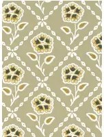 Little Greene Carta da parati Whitehall - Moutarde