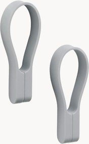 Set di 2 portasciugamani magnetici in silicone Loop