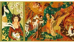 Puzzle - giardino degli unicorni - 500 pezzi