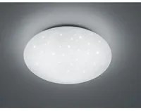 Plafoniera Moderna Led Lukida Bianco Effetto Stelle Scintillanti Trio Lighting