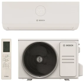 Condizionatore a muro monosplit inverter BOSCH Climate 12000 BTU classe raffreddamento A++, classe di riscaldamento A+, bianco