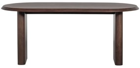 Tavolo da pranzo con effetto noce 90x180 cm Ellips – vtwonen