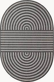 Tappeto ovale a pelo corto da interno-esterno Woodfield