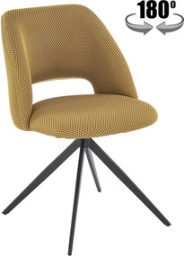 Sedia girevole K546 senape