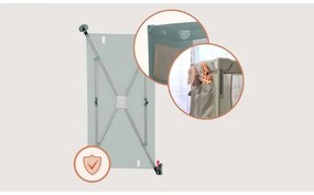 Lionelo - Lettino da viaggio 3 in 1 ELLEN Verde Salvia