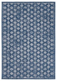 Tappeto Flatweave Marine 3 Blue natura blu, L 170 x L 120 cm