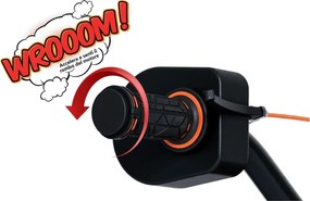 Bicicletta per Bambini 16" Freni a Disco e Rumore del Motore in Accelerazione Magik-Bike Motocross Arancione...