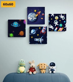 Set di quadri – Universo misterioso