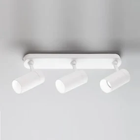 Lampada parete/soffitto ISYLUCE orientabile alluminio bianco 380x55x185 3xGU10