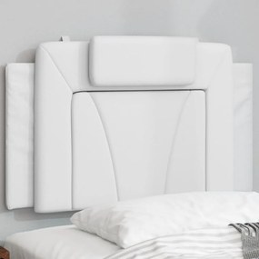 Cuscino Testiera Bianco 80 Cm İn Similpelle /