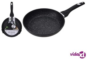 Excellent Houseware Padella per Friggere 24 cm in Alluminio Forgiato