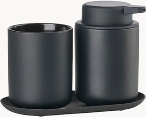 Set di 3 accessori da bagno in gres Ume