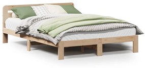 Letto senza materasso 140x200 cm in legno massello di pino