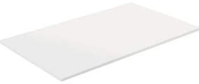 Top per lavabo COMPATECH VISOBATH L 71 x H 12 x P 40 cm bianco mdf, opaco