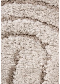 Tappeto rotondo grigio tortora ø 160 cm Panglao New York Taupe – Elle Decoration