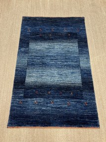 Loribaft Tappeto persiano 80 x 130 Blu (Iran) Annodato A Mano