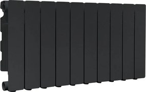 Termosifone in alluminio 10 elementi interasse 350 mm PRODIGE MODERN black coffee