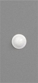 Applique GU10 con Sensore di Movimento IP65 Bidirezione - Grigia