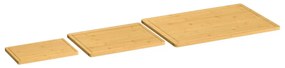 Set Taglieri 3 Pz İn Bambù /