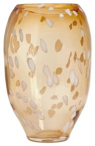 Jali Vase Large Amber - OYOY Living Design