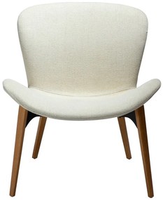 Poltrona crema in tessuto bouclé Paragon - DAN-FORM Denmark