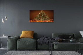 Quadro su tela Decorazioni per regali dell'albero di Natale 100x50 cm