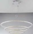 Sospensione led bryant bianca 100w 11900lm 4000k 80x60x150cm led-br...