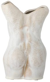 Vaso in gres crema Athena - Bloomingville