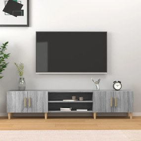 Mobile tv grigio sonoma 180x31,5x40 cm in legno multistrato