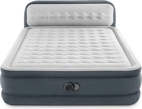 64448 Materasso Ultra Plush Schienale Fiber Tech Gonfiabile 152x236x86cm - Intex