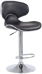 Sgabello Da Bar Las Vegas V2 - Stile E Comfort Impeccabili / Schwarz / Chrom