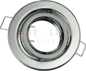 Struttura incasso reflex orientabile cromo 10x10cm in metallo