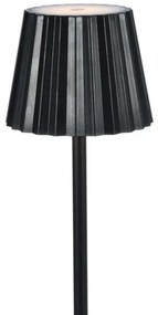 Lampada da tavolo LED dimmerabile ricaricabile 4W 5V 3000-6000K 1800mAh nera