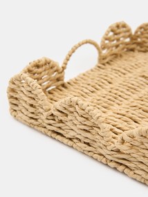Sinsay - Vassoio decorativo intrecciato - beige