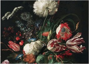 Carta da parati in tessuto non tessuto Golden Age Flowers I