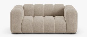 Divano Lupine 2 posti in tessuto strutturato – L170 cm
