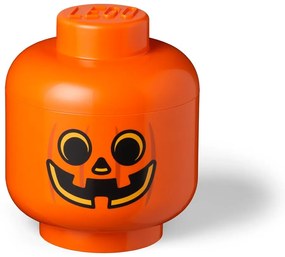 Contenitore arancione Testa di zucca L - LEGO®