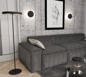 Lampade Da Scrivania Minimal Poseidone Acciaio Nero 2 Luci G9 Ip20