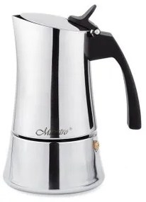 Cafettiera Italiana Feel Maestro MR-1668-6 Argentato Acciaio inossidabile 18/10 300 ml 6 Tazze