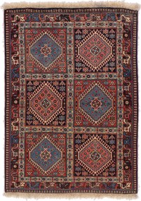Yalameh Tappeto 150x100 (Iran) Annodato A Mano