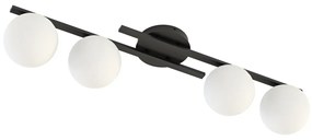 Lampada da soffitto in acciaio KAIRO 4 da interno 4xE14