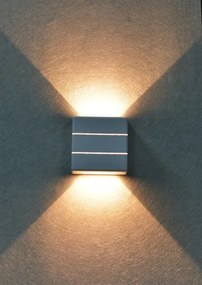 Immax 08521L - Applique LED da esterno LUXLINE 6W/230V 3000K IP54 bianco