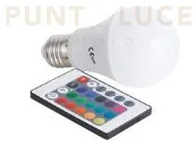 Lampadina led dimmerabile cct con telecomando e27 8,5w 600lm 3000k-...