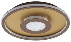 Lindby - Pekela Round LED Plafoniera Ø43 Rust/Matt Gold Lindby