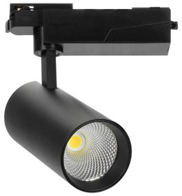Faro LED 40W Dimmerabile Triac Binario Monofase 38°/60° Nero CCT CRI92 Colore Bianco Variabile CCT