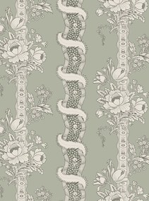 Sandberg Carta da parati Alexandra - Sage Green