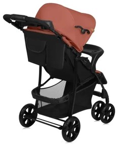 Lionelo - Passeggino EMMA PLUS color mattone/nero