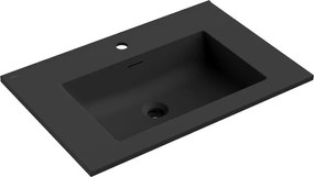 Mexen Otis lavandino da incasso 71 x 46,5 cm, nero opaco - 25187071